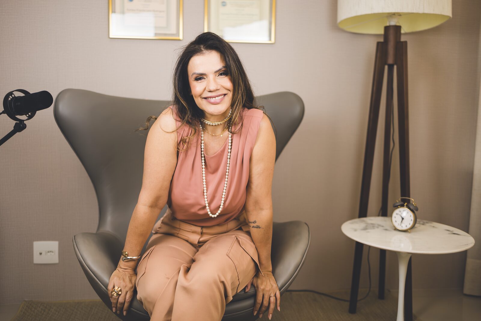 Retrato profissional em estúdio — fotografia corporativa